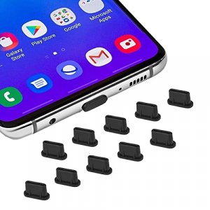 10x USB C Dust Cover, Type C Charging Port Plug USB C Port Caps Protector for Samsung Galaxy S22 Ultra S21 FE S20, Note 20, Tab A8 S8, All Type-C Dev