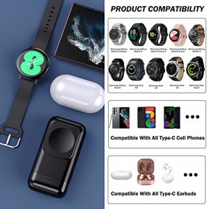  MYAPULUA Magnetic Silicone Sport Band for Samsung Galaxy Watch  6 40mm/44mm/5/Pro/4 Classic/46mm/42mm : Cell Phones & Accessories