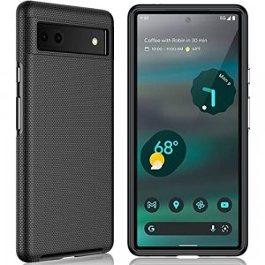  Humixx Shockproof Designed for Google Pixel 7 Pro Case  [Military Grade Drop Tested] [Ultimate Silky Touch] Translucent Hard Back  Protective Slim Thin Matte Black Phone Cases for Pixel 7 Pro 5G