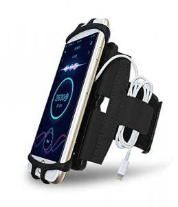 Cell Phone Armband Case 360 Rotatable Sport Running Holder for iPhone 14 13 12 11 Pro Max XS XR Samsung Galaxy S22 S21 S20 S10 Plus, OnePlus Nord N