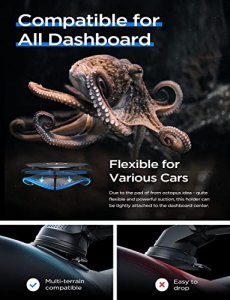 Phone Holder Mount for Car [Newest Rotatable Design] LISEN Car Phone Holder Mount, Dashboard Phone Mount for Car, Cell Phone Holder Car Compatible fo