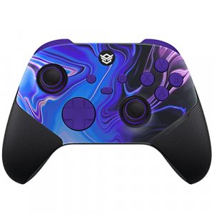 HexGaming ULTRA X 4 Paddles & Interchangeable Thumbsticks & Adjustable Triggers & Rubberized Grip Faceplate Compatible with Xbox Series S Controller 