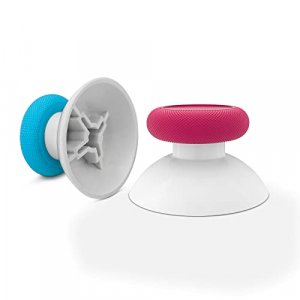 TOMSIN Replacement Joysticks for Xbox Series X/S Controllers, True Rubberized Thumbsticks Compatible with Xbox One Controller (Blue & Magenta)