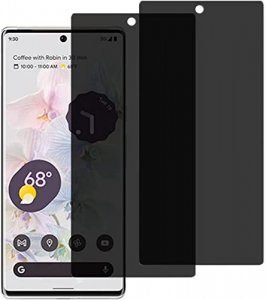 FHZXHY Google Pixel 7 Privacy Screen Protector{2-Pack}Anti-spy 9H Hardness Tempered Glass Screen Film Anti-Scratch Anti-Peep for Google Pixel 7 5g(6.