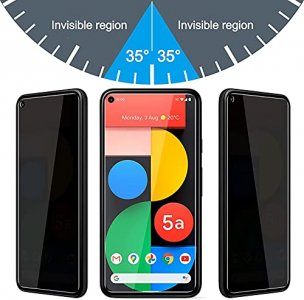 FHZXHY Google Pixel 7 Privacy Screen Protector{2-Pack}Anti-spy 9H Hardness Tempered Glass Screen Film Anti-Scratch Anti-Peep for Google Pixel 7 5g(6.