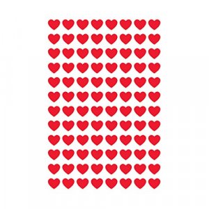 TREND enterprises, Inc. Red Hearts superShapes Stickers, 800 ct