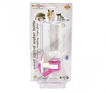Choco Nose Patented Mini No-Drip Water Bottle/Feeder for Hamsters/Hedgehogs/Gliders/Rats/Mice and Other Small Pets and Animals - for Cages, Crates or