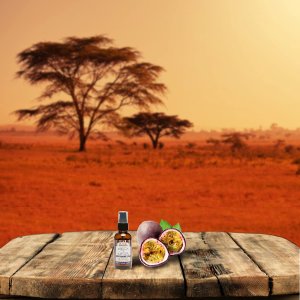 Shea Terra Rwandan Maracuja Cold-Pressed Extra Virgin Oil - Glowing Skin - 2 oz