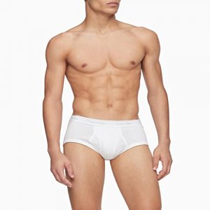 Calvin Klein Men'S Cotton Classics 4-Pack Brief, 4 White, M - Imported  Products from USA - iBhejo