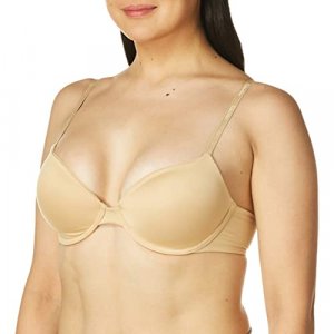 Calvin Klein Perfectly Fit Flex Lightly Lined Bralette Size Medium Brown  QF6350 