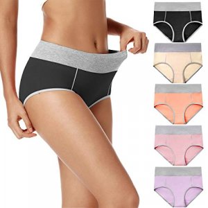 DRESHOW 6 Pack Women Underwear Thongs, Ladies Thong, Breathable
