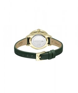 Lacoste Cannes Women s Quartz Stainless Steel and Calfskin Strap