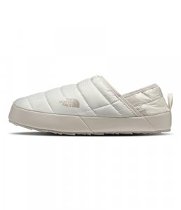 THE NORTH FACE Women's Thermoball Traction Mule V, Gardenia White/Silver Grey, 9