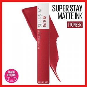  Maybelline Super Stay Matte Ink Liquid Lipstick Makeup, Long  Lasting High Impact Color, Up to 16H Wear, Globetrotter, Brown Beige, 1  Count : Beauty & Personal Care