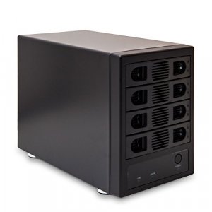 Syba Sy-Enc50104 4 Bay 3.5A Sata Iii Hdd Non-Raid Enclosure A Supports Usb 3.0 & Esata Interface, Black