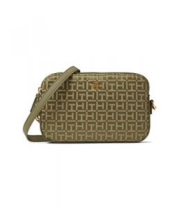 Tommy Hilfiger Yvette II Camera Crossbody Square Monogram Jacquard Timberland One Size