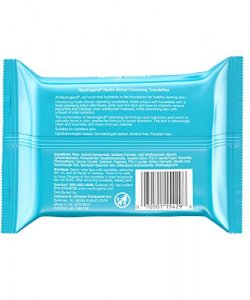 Neutrogena Hydro Boost Cleanser Facial Wipes, 25 Count (Pack of 3)