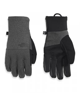 The North Face Men's Apex+ Insulated Etip Glove, TNF Dark Grey Heather, Medium