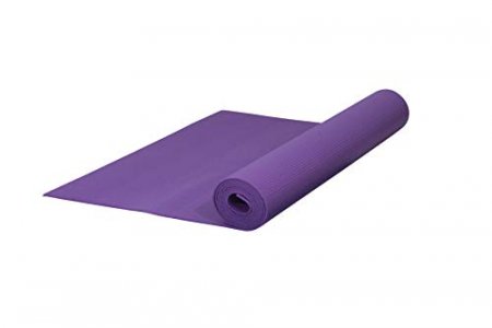 Balancefrom 3Mm Thick High Density Anti-Tear Exercise Yoga Mat With  Optional Yoga Blocks Gray - Imported Products from USA - iBhejo