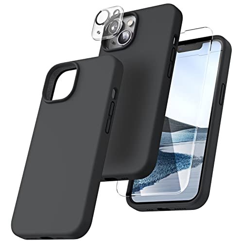 Tocol 5 In 1 For Iphone 14 Case, With 2 Pack Screen Protector + 2