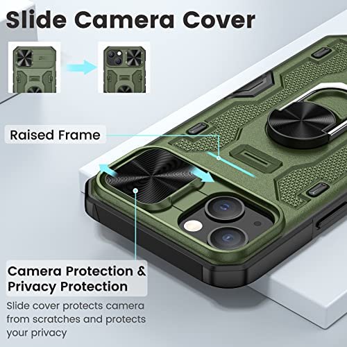 Caka For Iphone 14 Case Iphone 13 Phone Case With Camera Cover