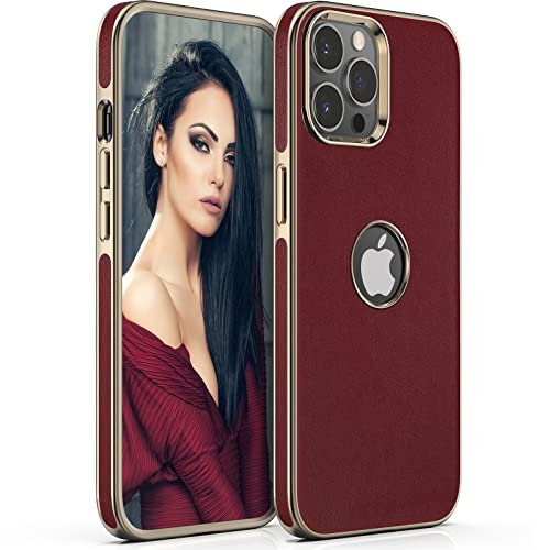  LOHASIC Magnetic Case for iPhone 14 Pro Max Leather