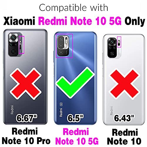 Asuwish Phone Case for Xiaomi Redmi Note 9 / Redmi 10X 4G with Tempered  Glass Screen Protector Cover and Cell Accessories Magnetic Ring Holder