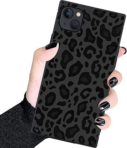 Leopard Print Square iPhone Case