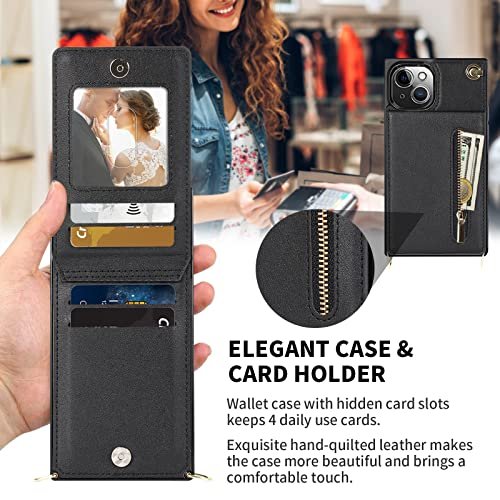 Leather Card Holder Finger Loop Case for iPhone 15 Pro Max Ultra Protective  with Stand | Affluent