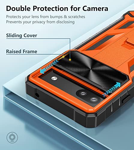 Pixel 7A Case Military Drop Resistant with Kickstand and Slide Bumper  Textured Version – FNTCASE OFFICIAL