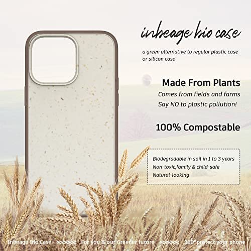 Inbeage Bio Case For Iphone 14 Pro Max Case 100 Biodegradable And