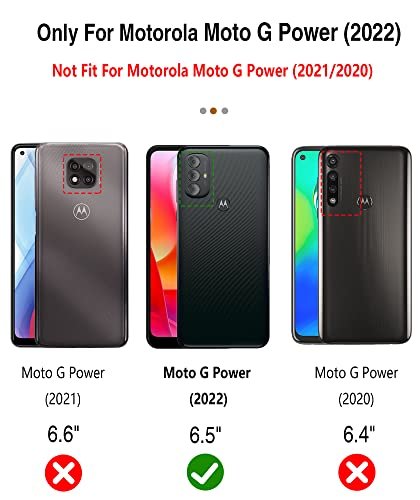  LeYi for Motorola Moto G Play 2023 Phone Case, Moto G Pure/G  Power Case 2022 with 2 Pcs Tempered Glass Screen Protector, Military-Grade  Protective Motorola G Play 2023 Case with Kickstand
