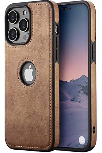 Designer iPhone 14 Pro Max Case for Women Luxury 6.7 inch, Leather