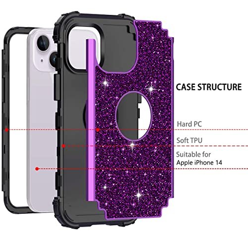 LONTECT Glitter Protective Shockproof Case