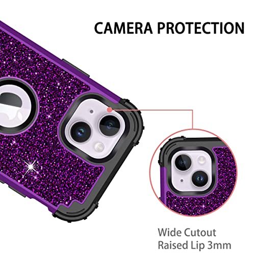 LONTECT Glitter Protective Shockproof Case