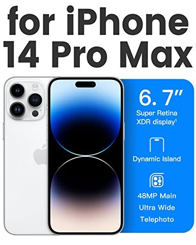  Mkeke for iPhone 14 Pro Case Clear, [Military Grade Protection]  [Not Yellowing] Shockproof Phone Case for Apple iPhone 14 Pro 2022 : Cell  Phones & Accessories
