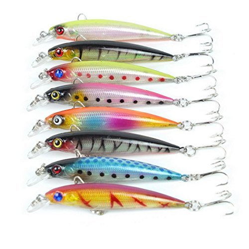 Aorace 8 pcs/Lot 8.5cm 7.2G Deep Saltwater Fishing Lures Squid Laser  Salwater 3D Minnow Fishing Lures Salt Swimbait Wobbler - Imported Products  from USA - iBhejo