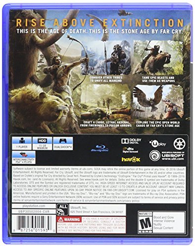  Far Cry Primal - PlayStation 4 Standard Edition