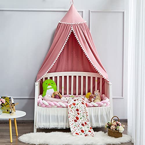 Baby girl bed outlet canopy