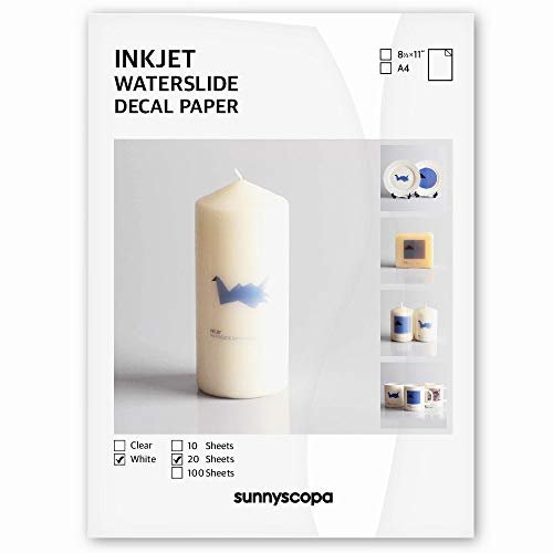 Waterslide Paper-20 sheet Inkjet Water Slide India