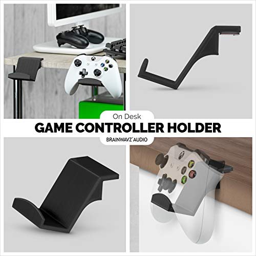 Brainwavz Game Controller Desktop Stand Holder (2 Pack) For Xbox One 360  Switch Ps4 Steam Pc Nintendo, Universal Gamepad Accessories - No Screws,  Sti - Imported Products from USA - iBhejo