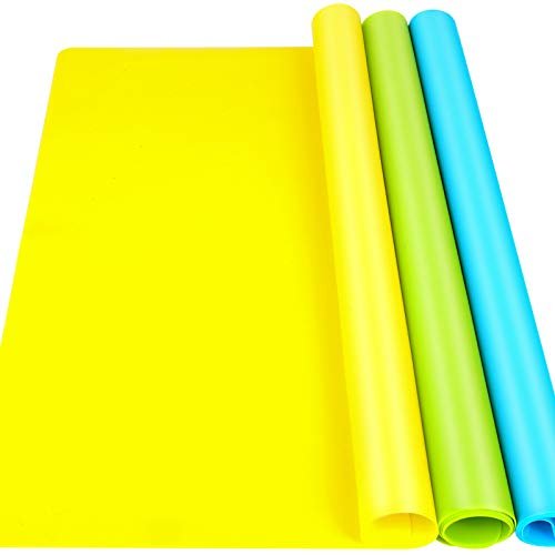 Leobro 3 Pack A3 Large Silicone Mats For Crafts, 15.7 X 11.7 Silicone Craft  Mat For Resin Molds, Silicone Mat, Play Dough Mat, Nonstick Silicone -  Imported Products from USA - iBhejo