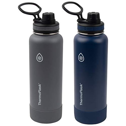 ThermoFlask, Dining, 2 Pack Thermoflask 24oz Stainless Steel Insulated  Water Bottles