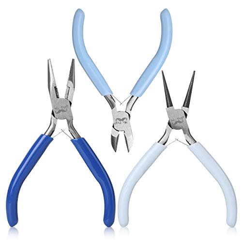 Mr. Pen- Jewelry Pliers, 3 Pack, Jewelry Making kit, Pliers for Jewelry  Making, Mini Pliers, Wire Cutters for Jewelry Making, Chain Nose Pliers,  Craf - Imported Products from USA - iBhejo