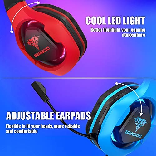 BENGOO G9500 Gaming Headset Headphones for PS4 Xbox One PC