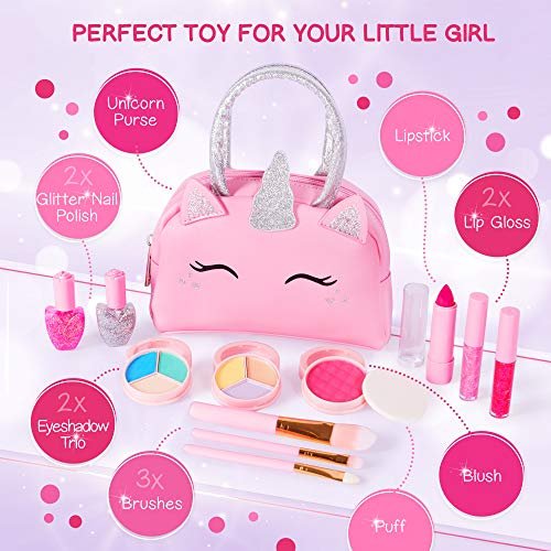 Unicorn Purse for Little Girls Dress Up Jewelry Pretend Play Kids  Accessories Unicorn Gifts Toy for Girl, Toddler - Walmart.com