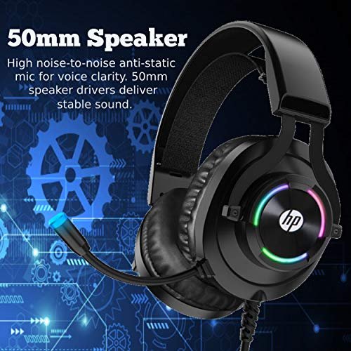 Gaming best sale headphones hp