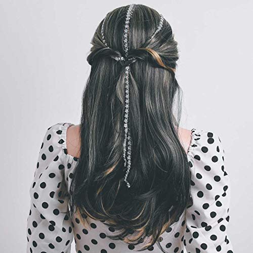 deladola Star Hair Clips Sparkly Crystal Tassel Multistrand Extension Hair  Chains Elegant Ponytail Headpieces Prom Festival Party Hair Accessories fo  - Shop Imported Products from USA to India Online - iBhejo
