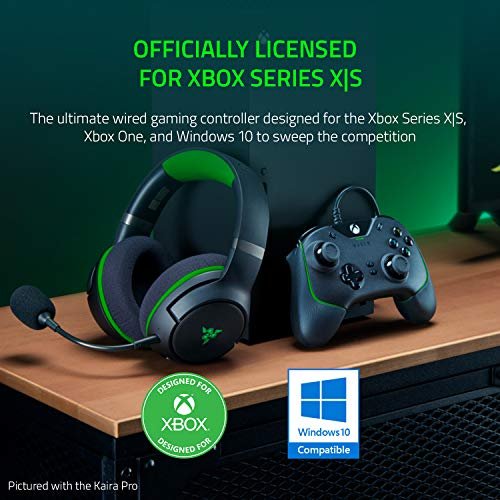 Razer Wolverine V2 Wired Gaming Controller for Xbox Series X S Xbox One PC Remappable Front Facing Buttons Mecha Tactile Action Buttons and D Pad