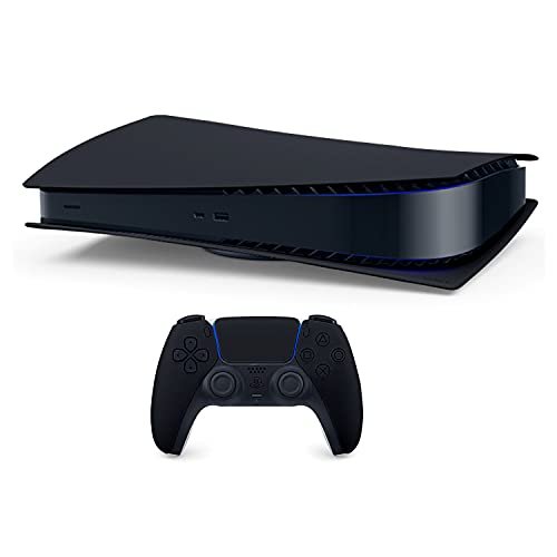 PEYANZ ＰS5 Console Cover Fit for Digital Edition, ABS Shell, Replacement  Faceplate, Anti-Scratch Dustproof, with Extra Free Controller Stickers or